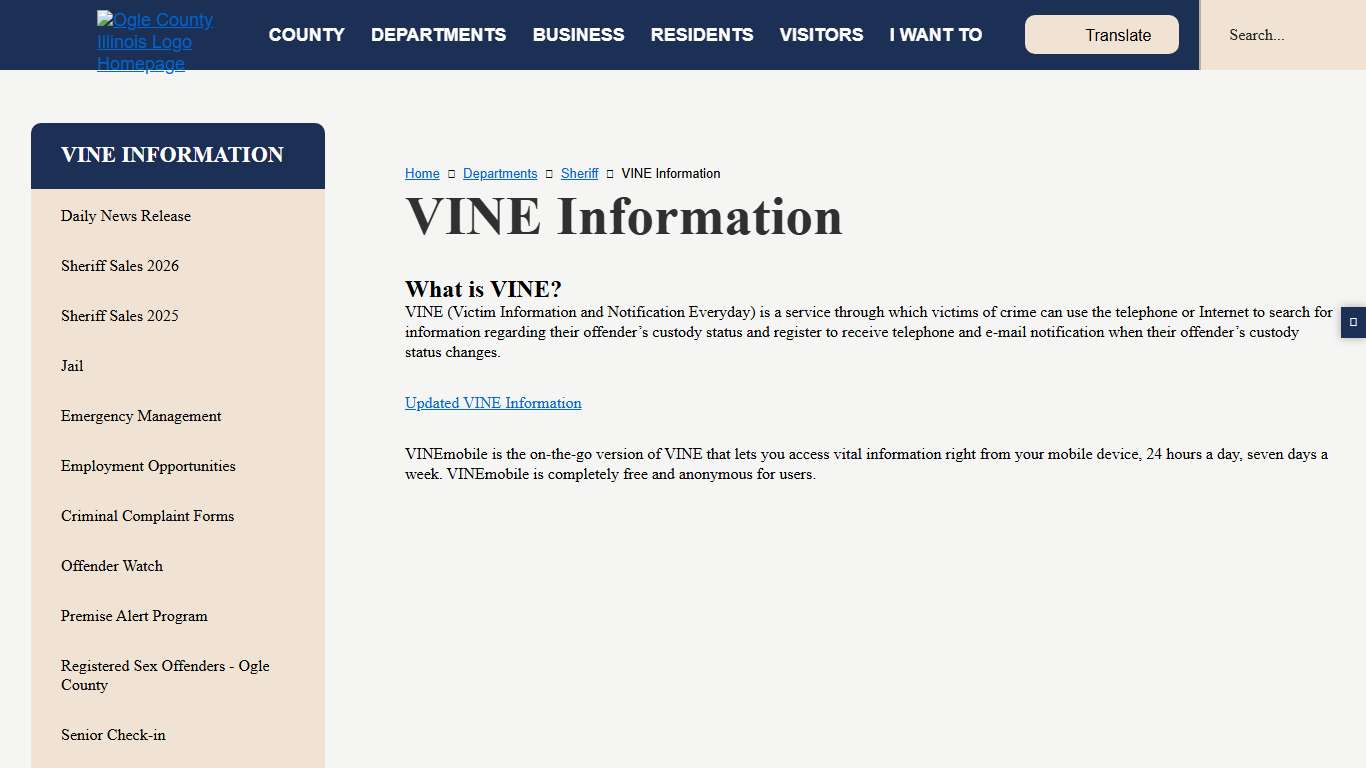 Welcome to Ogle County, IL